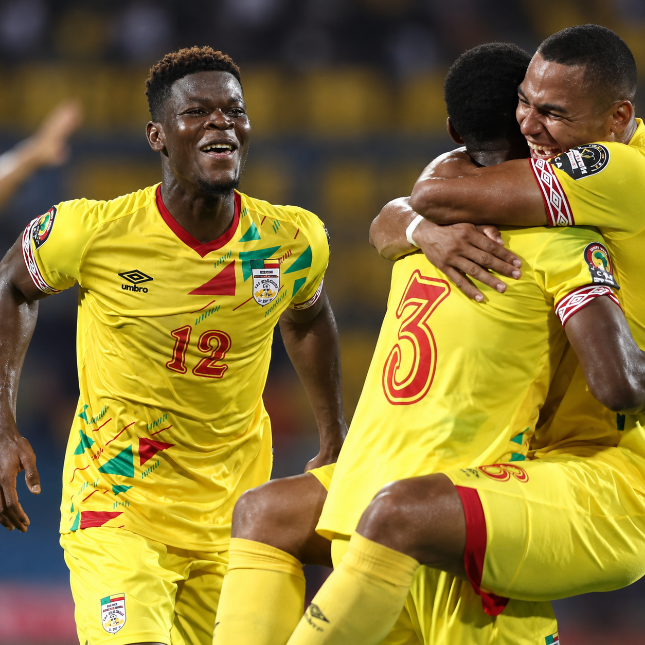 African football celebration